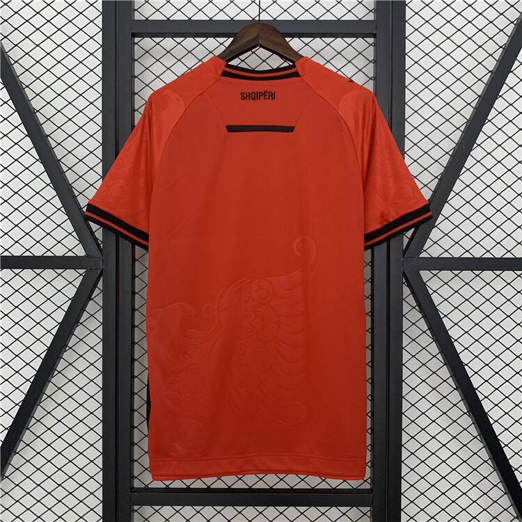 Licensed Authentic 2025 Albania Home Soccer Jersey Shirt