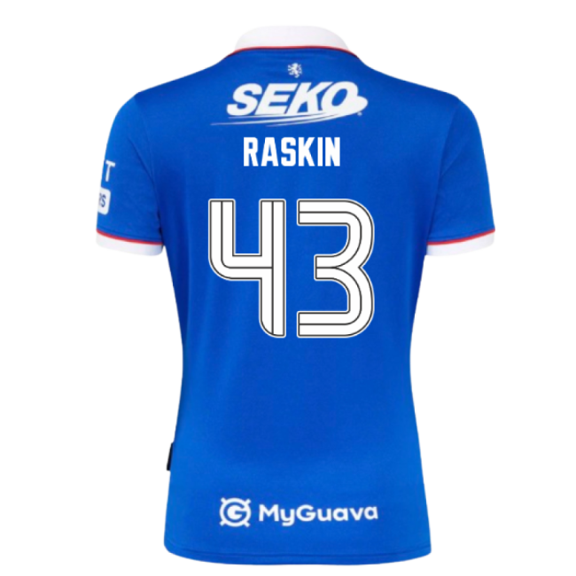 Durable Material Proud Rangers Fc Raskin #43 Fresh Look Shirt