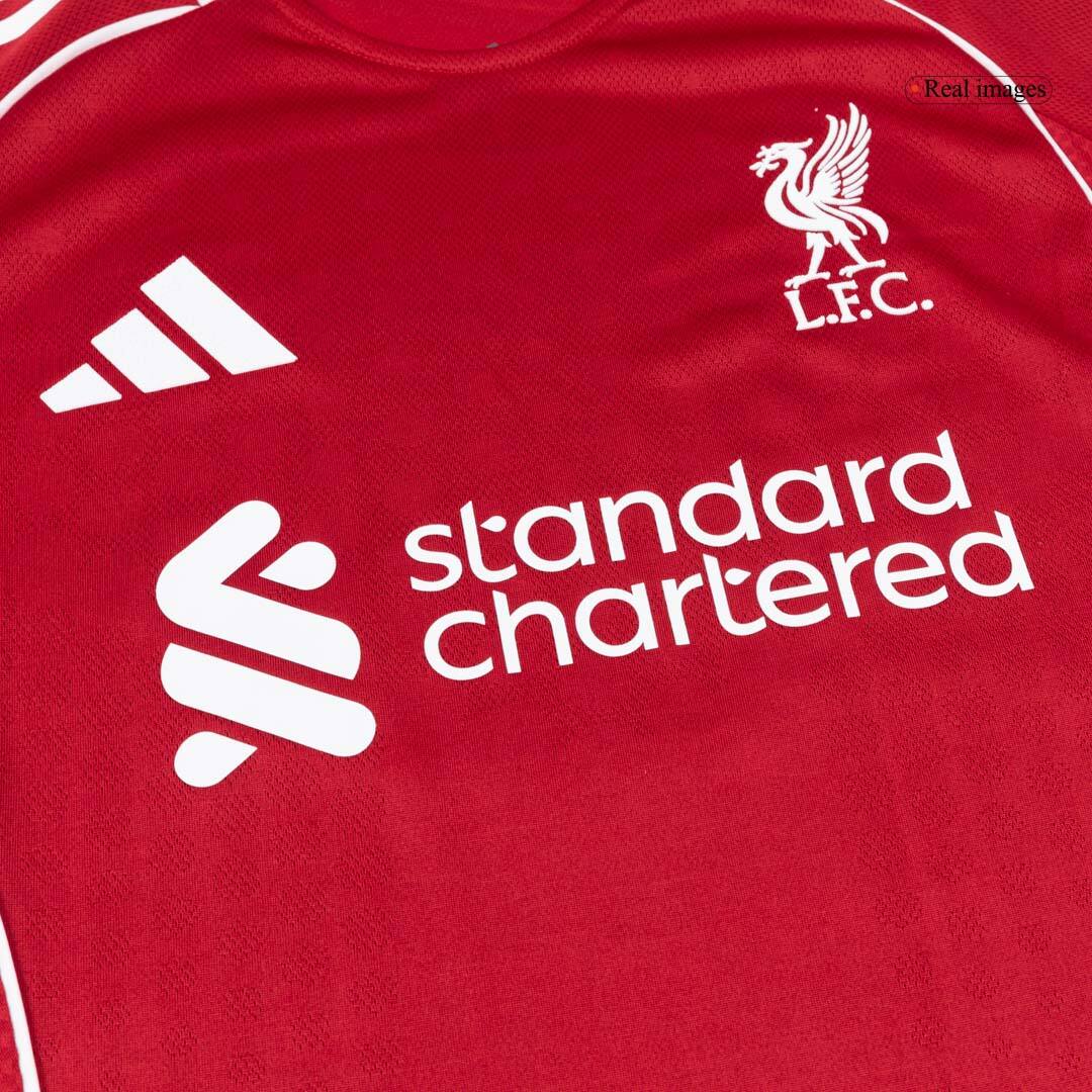 Liverpool Home Authentic Soccer Jersey 2025/26