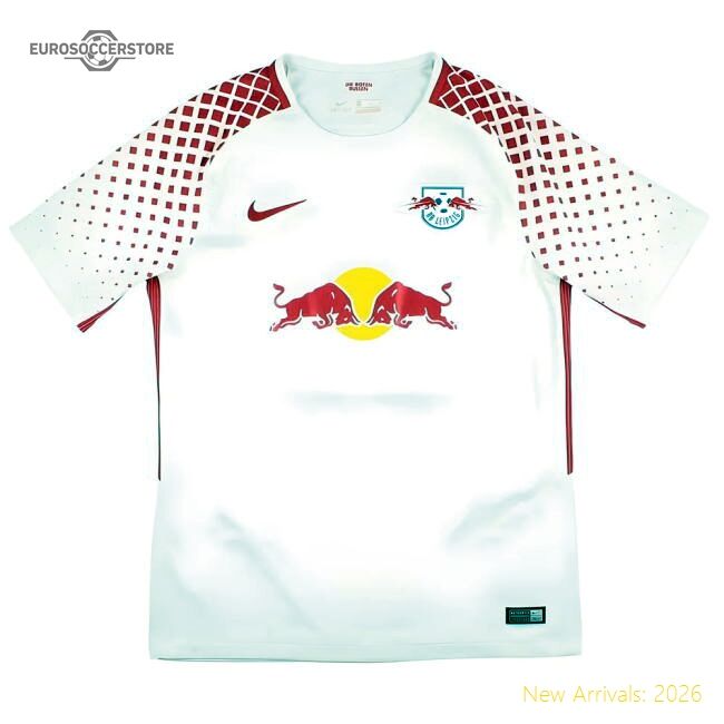 Top-grade Red Bull Leipzig 2017-18 Home Shirt (m) Augustin 29 (exc