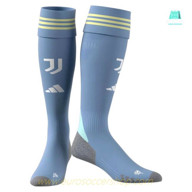 2025-2026 Juventus Away Socks (Ash Blue)