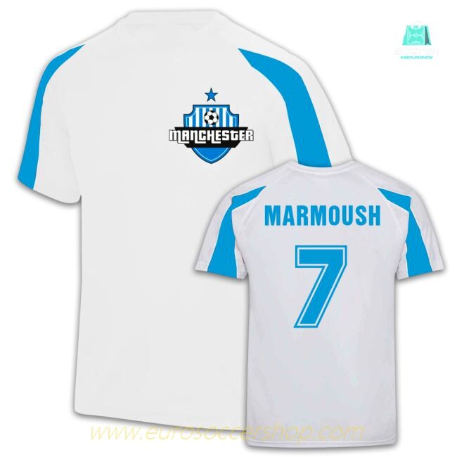 Manchester City Sports Training Jerseys (Marmoush 7)