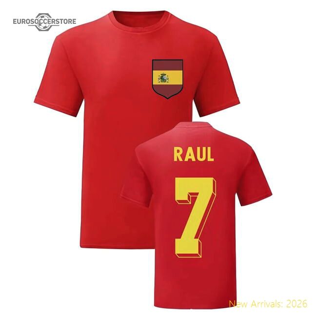 2024-2025 Spain Home Jersey - Match-Day Standard Match Style