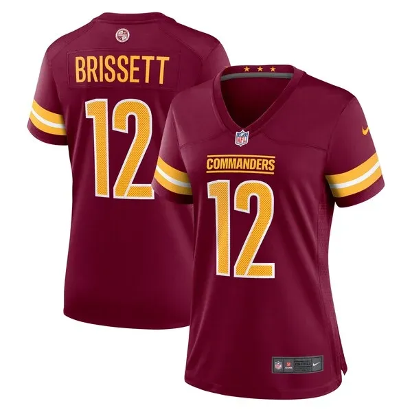 None Jacoby Brissett  Jersey - Burgundy | NFL Player Jersey | NFL Foot