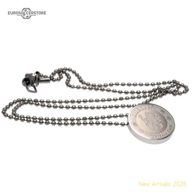 Authentic Chelsea Fc Stainless Steel Pendant & Chain - Premium