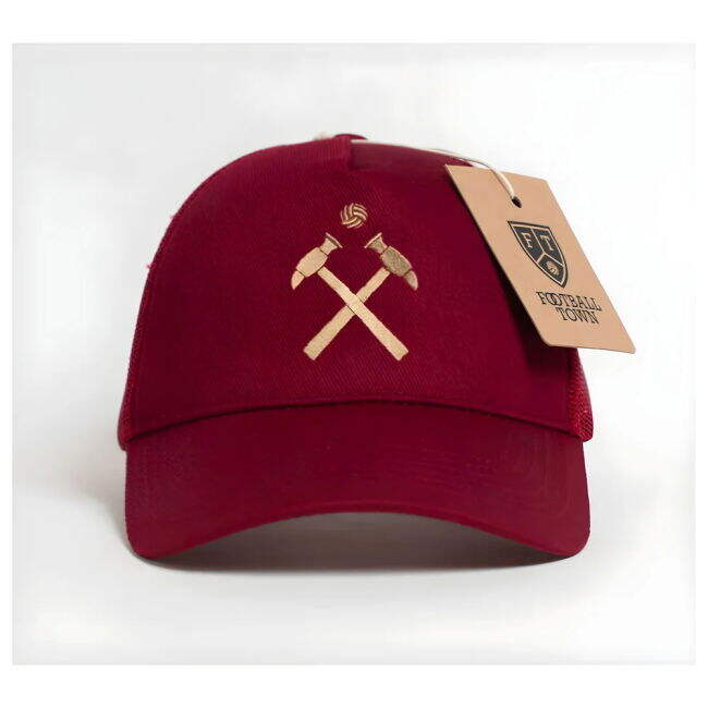 The Ironworks Trucker Cap (Claret)