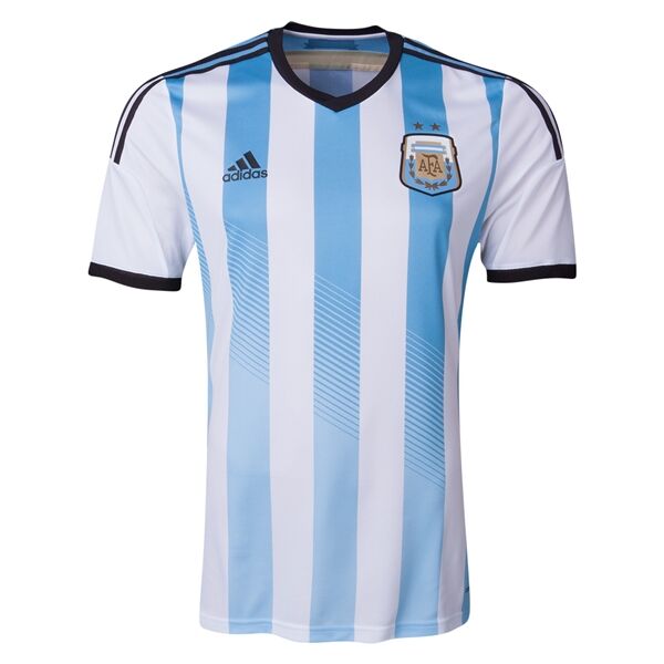 High Performance 2014 Argentina Home Soccer Jersey Whole