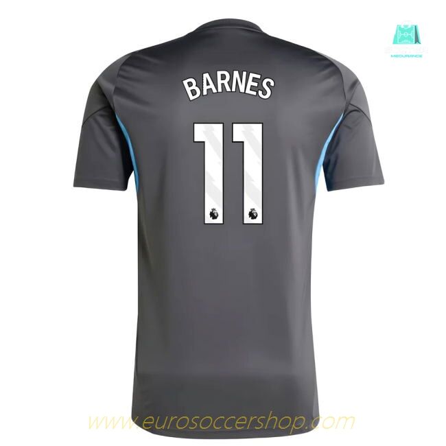 2025-2026 Newcastle Training Shirt (Grey) (Barnes 11)