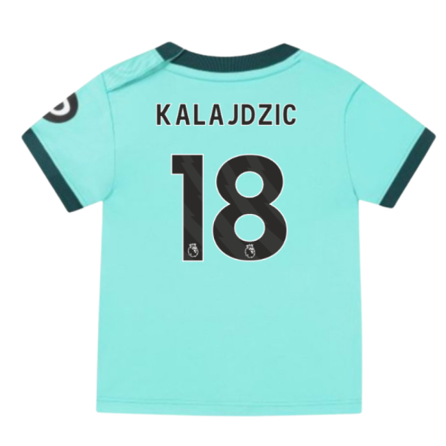 Rare 2025-2026 Wolves Away Discounted Comfortable Kalajdzic 18 Ad#424
