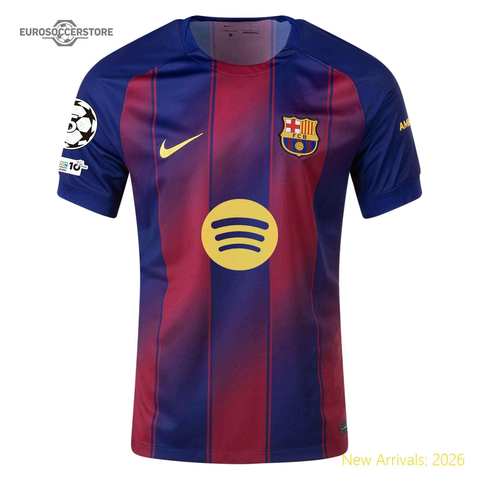 Kids Bar Lamine Yamal Barcelona Home Home Official Jersey 2023