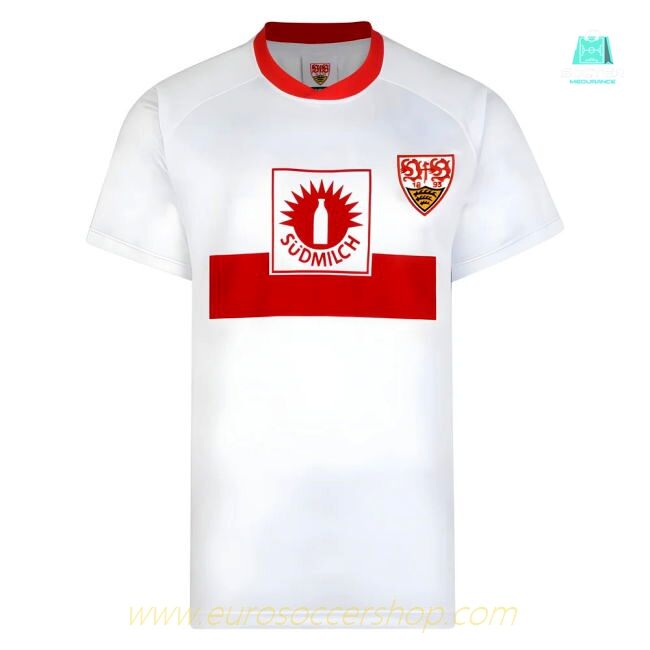 Score Draw Vfb Stuttgart 1989 UEFA Cup Final Retro Football Shirt