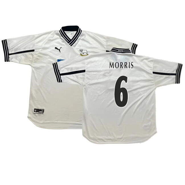 Top Tier Derby Home Shirt Very Good Xxl Morris #6 2024-2025 Season...