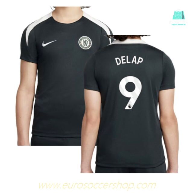 2025-2026 Chelsea Strike Training Shirt (Green) - Kids (Delap 9)