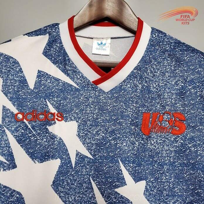 USA 1994 Away Blue Football Kit
