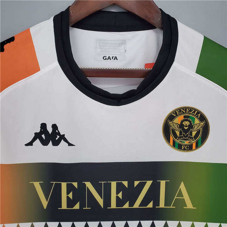 Venezia FC 21-22 Away White Soccer Jersey Football Shirt - Official