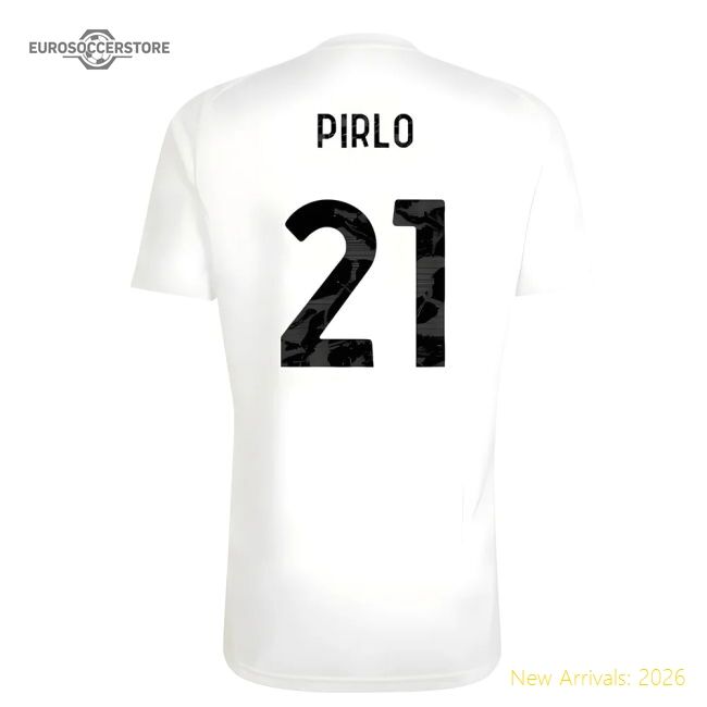 Premium-grade 2025-2026 Bianconeri Training Tee (white) (pirlo 21)