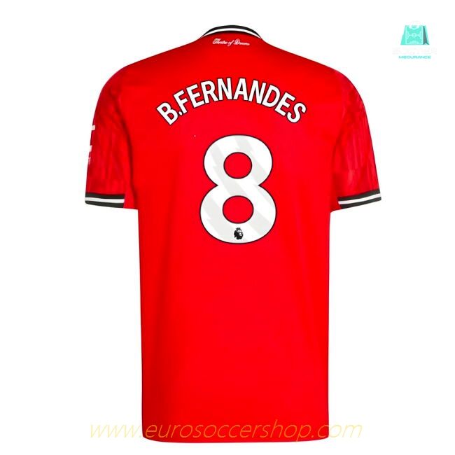 2025-2026 Man Utd Home Shirt (B.Fernandes 8)