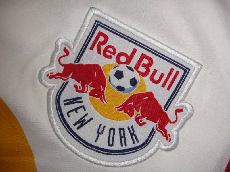 Genuine Durable 2013 Red Bulls Home White Soccer Jersey Shirt