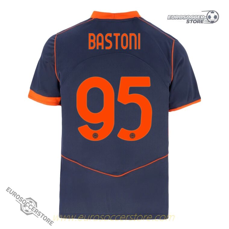 Inter Milan 25-26 Season Third Version BASTONI 95 Football Jersey