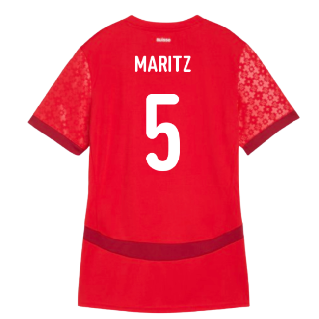 2025 Switzerland EUR25 Home Shirt (Womens) (Maritz 5)