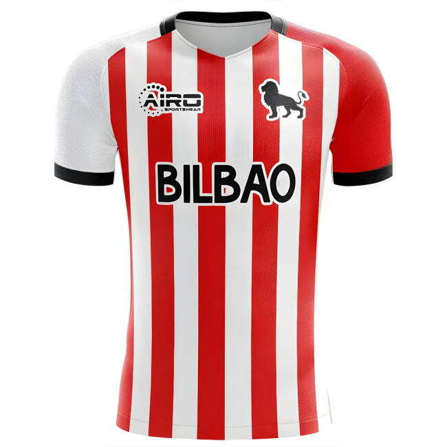 Licensed Copy Athletic Bilbao Home Supporter Shirt for Womens