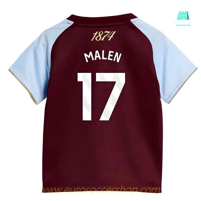2025-2026 Aston Villa Home Baby Kit (Malen 17)