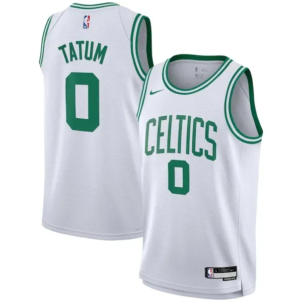 Jayson Tatum BOS Swingman Jersey - authentic vintage - White