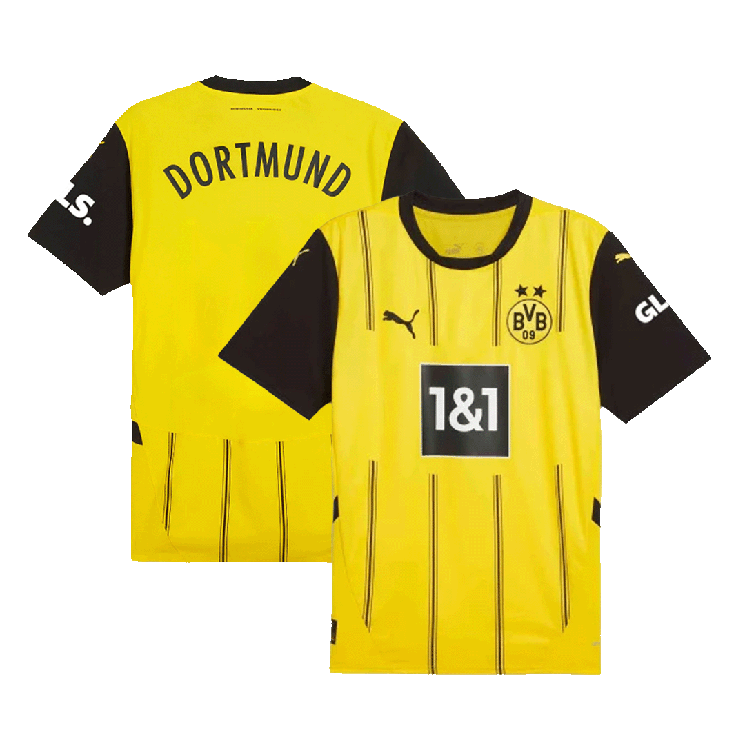 Borussia Dortmund Home Soccer Jersey 2024/25 Authentic Kit