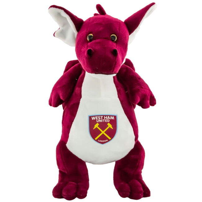 West Ham United FC Plush Dragon | Comfortable | Moisture Wicking