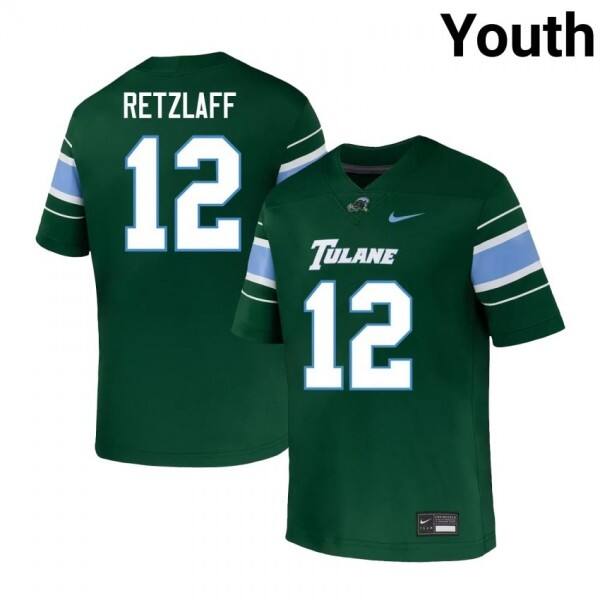 Youth(kids) Ncaa Team #12 Jake Retzlaff Elite Football Jersey
