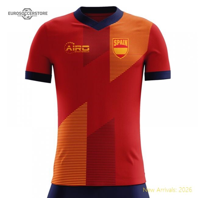 Durable Football Spain Jersey - Lightweight Modern Trendy