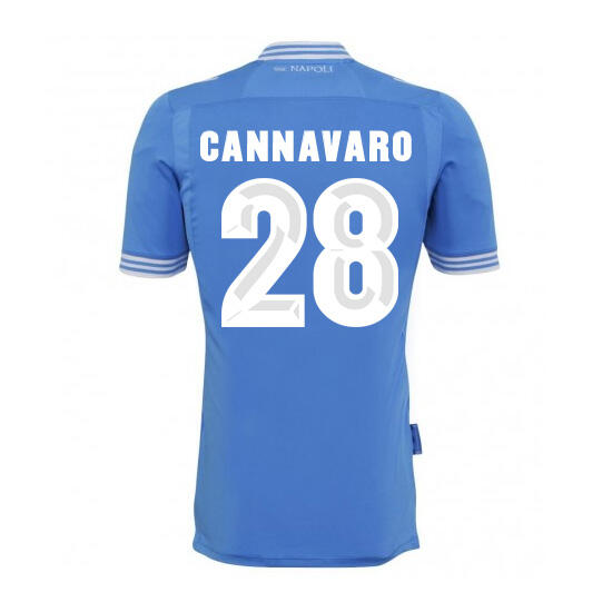 13-14 Napoli 28 Cannavaro Home Jersey Shirt - Official Replica 2203