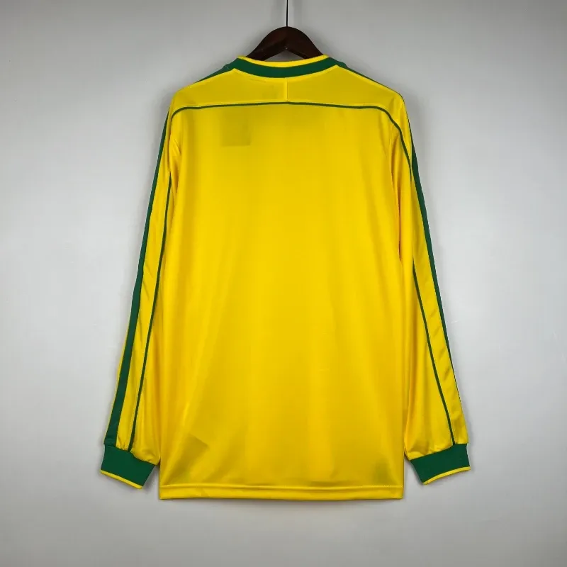 1998 Brazil Long Sleeve Jersey retro kit