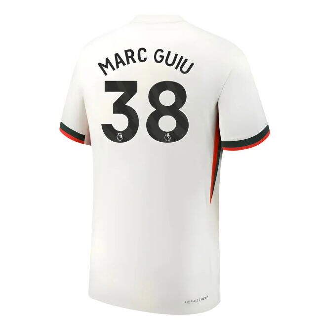 2025-20 Chelsea Away Soccer Shirt Marc Guiu #38 L M S