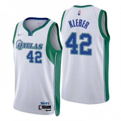 Dallas Mavericks Maxi #42 Game-Ready Pro Jersey Vintage Look