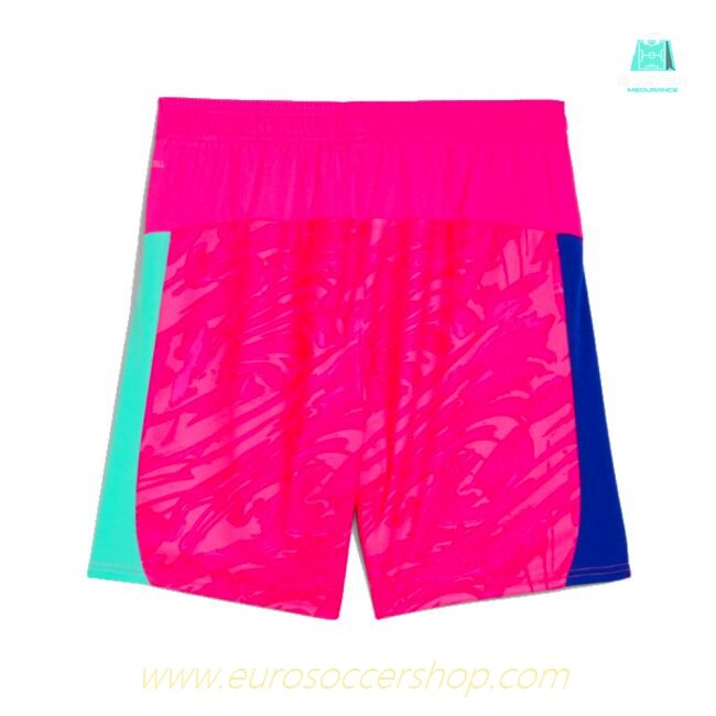 2025-2026 Man City Goalkeeper Home Shorts (Pink)