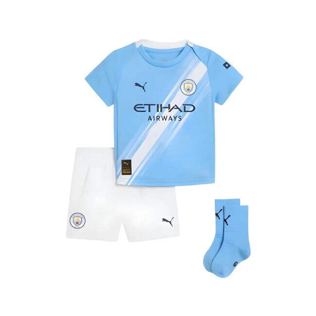 Man City official style Home Kit 2025-2026 (Baby