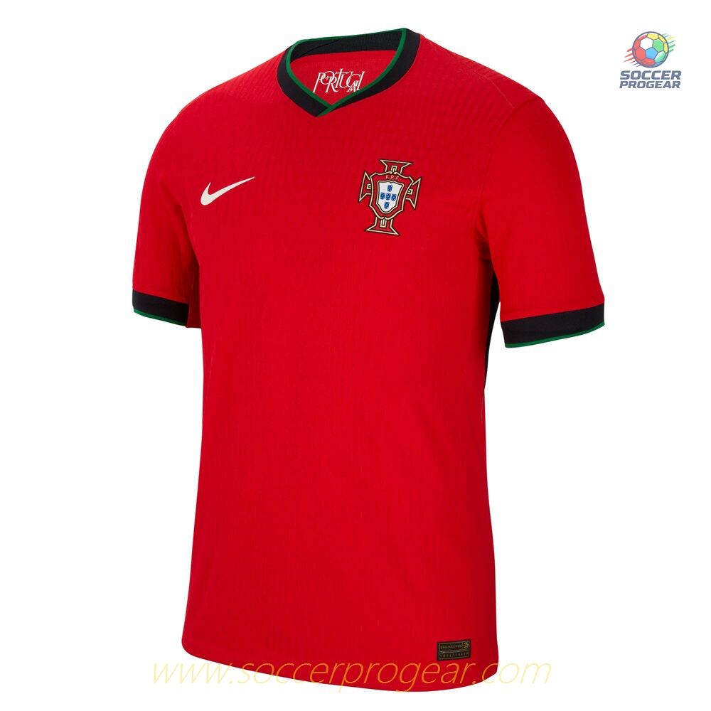 Portugal Home Match Team Jersey 2024-25 Edition