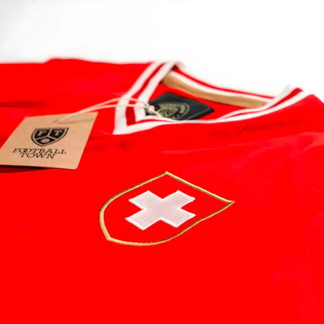 New Breathable Switzerland Home Football Shirt