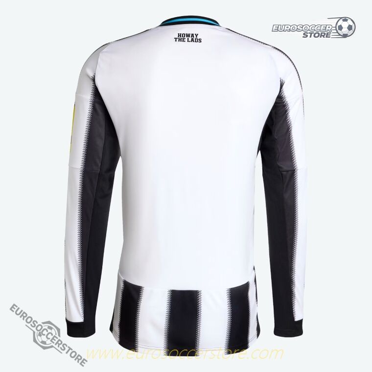 Newcastle United's 25-26 Season Home Long Sleeve Football Jersey