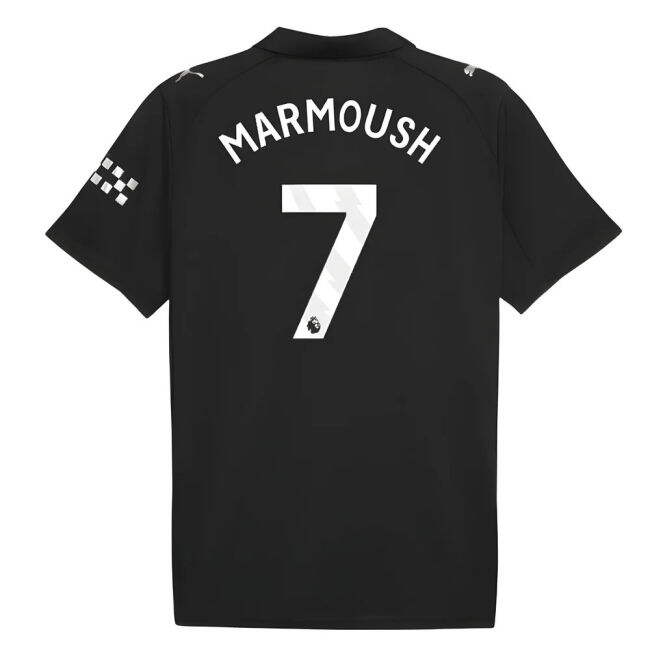 Man City Away Football Shirt 2025-20 - Marmoush 7 M S