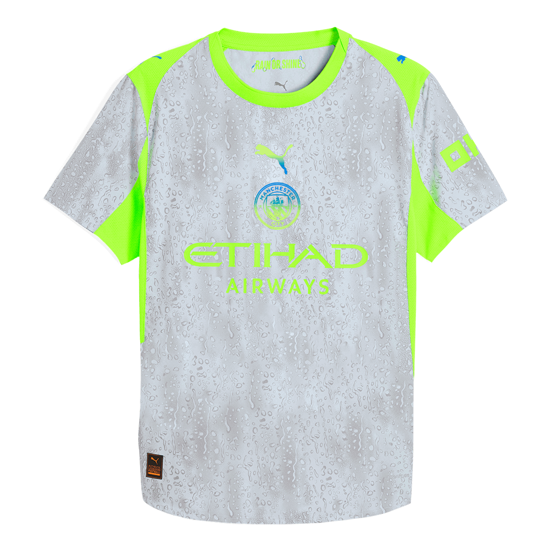Manchester City Third Away Authentic Soccer Jersey 2025/26