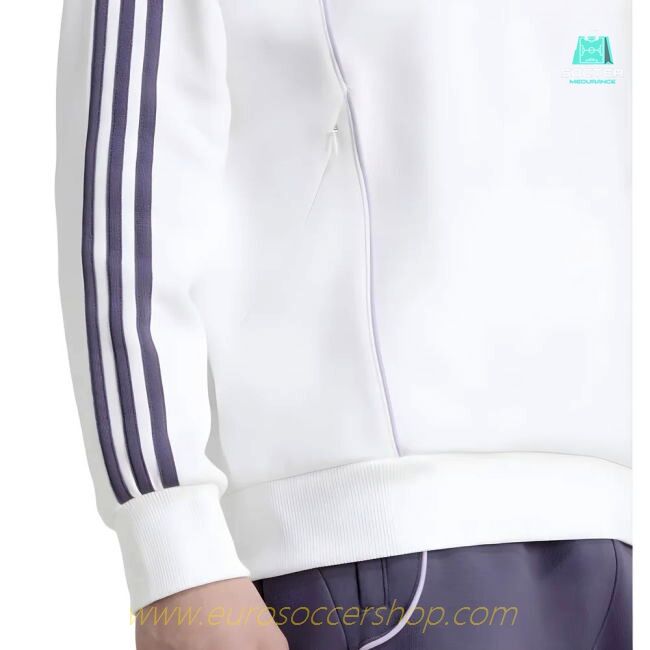 2025-2026 Man Utd UBP Doubleknit Hoody (White)