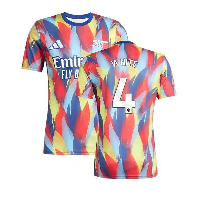 2025-2026 Arsenal Pre-Match Shirt (Victory Blue) (White 4) (Fan Fav...
