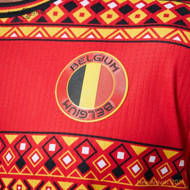 Belgium 2024-2025 Regular Jersey - Durable Breathable Retro