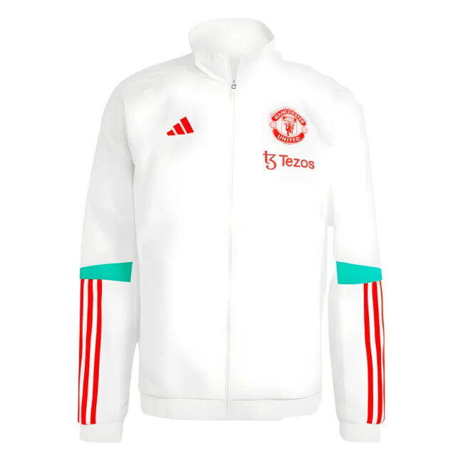 2023-2024 Man Utd Presentation Jacket (White) (Match Day)