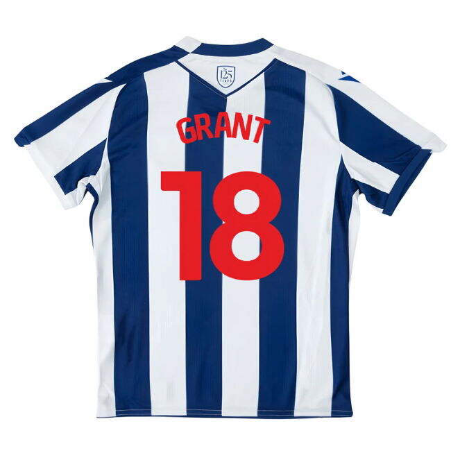 2025-2026 West Brom Home Famous Breathable Fabric Breathable Gran#832