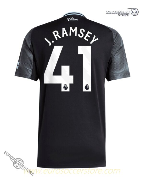 Aston Villa 25-26 Season Away Jersey No. 41 for J. RAMSEY