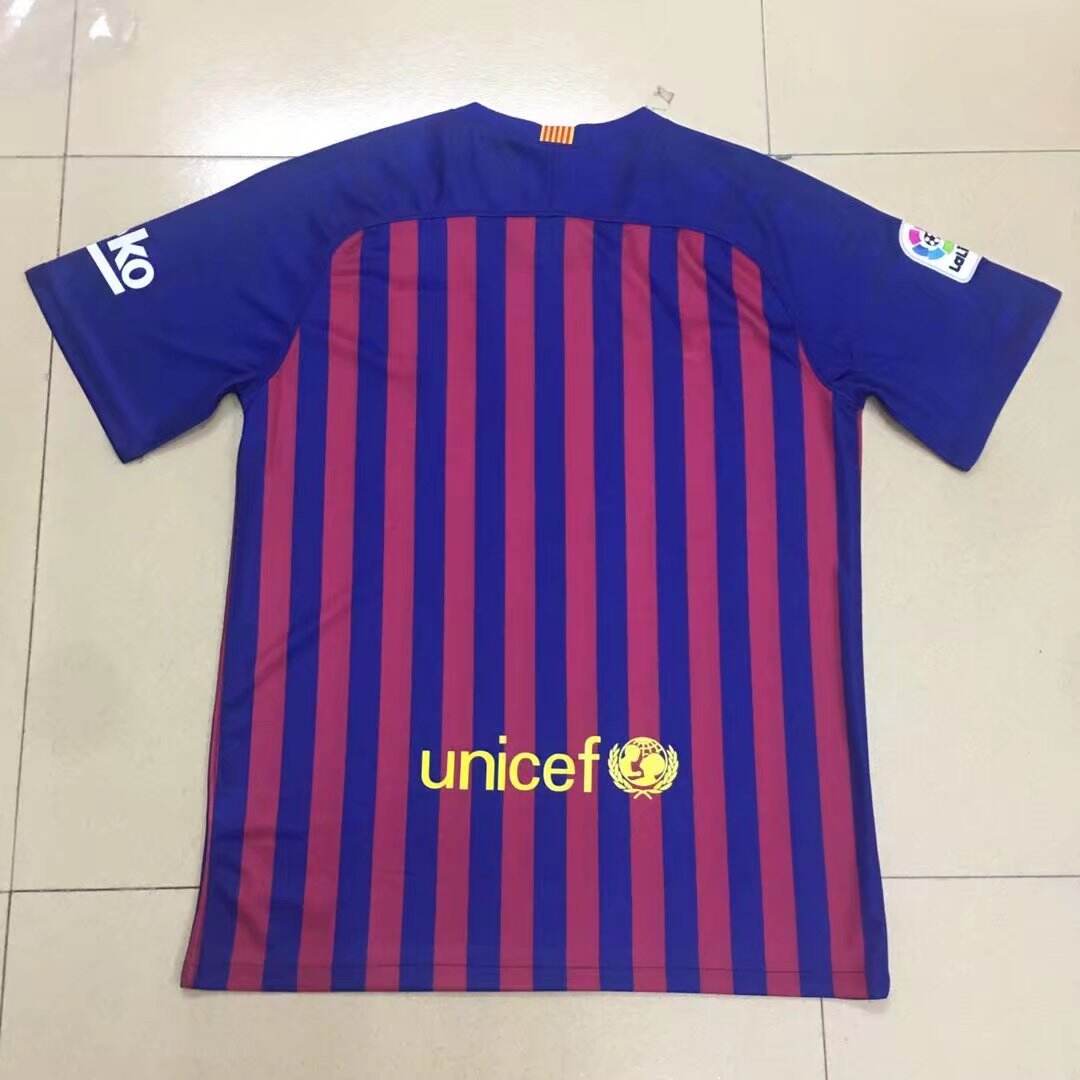 Elite Series Barca Barcelona Home 201819 Soccer Jersey Shirt