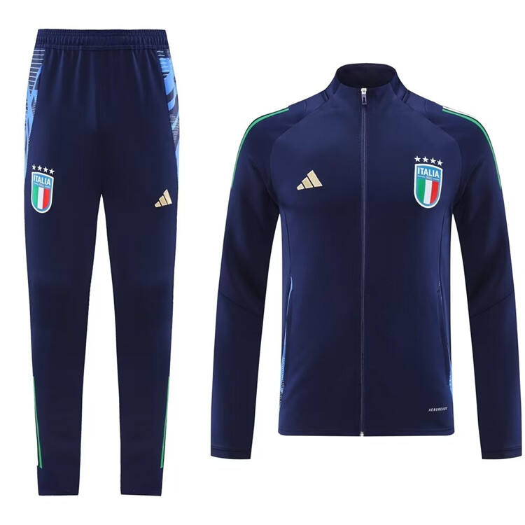 2024 Italy Jacket Suit - Navy Blue - Official Replica 6477